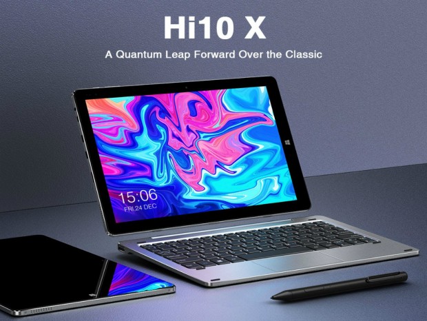 CHUWI、従来モデルから約2倍高速な10.1型タブレットPC「Hi10 X」