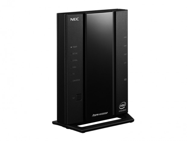 NEC、実効スループット4,040Mbpsの超高速Wi-Fi 6ルーター「Aterm WX6000HP」