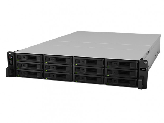 12コアXeon搭載の12ベイ2Uストレージキット、Synology「SA3600」