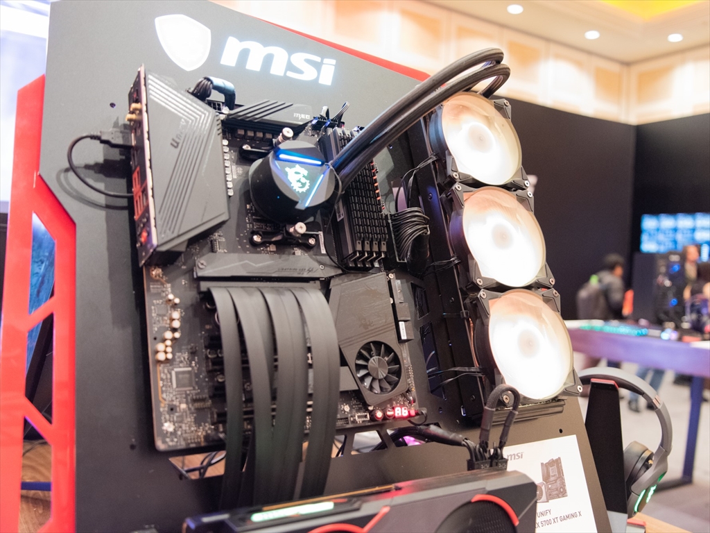 MSIが水冷ユニット市場に参入。「MAG Core Liquid」2モデルをCESで展示