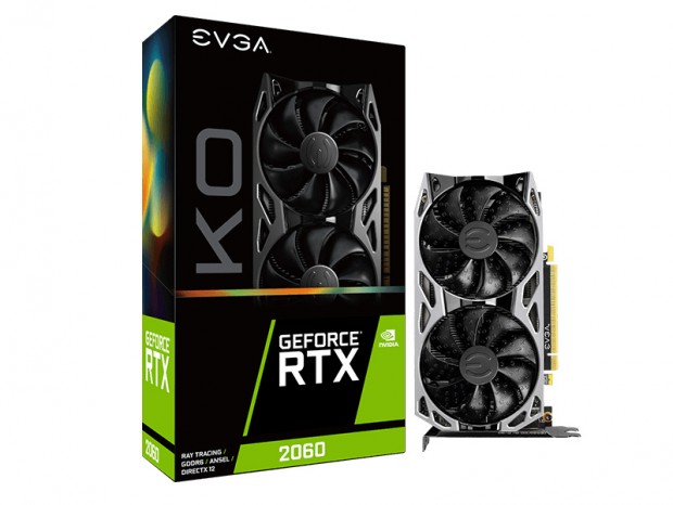 EVGA、コストパフォーマンス重視のGeForce RTX 2060「KO」シリーズ