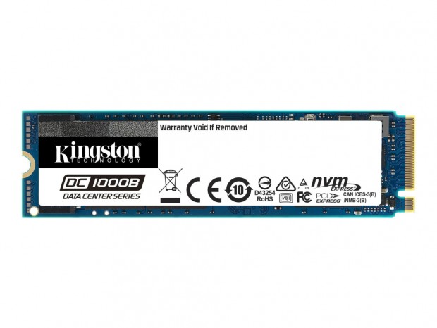 電源損失保護機能を搭載したデータセンター向けNVMe M.2 SSD、Kingston「DC1000B」