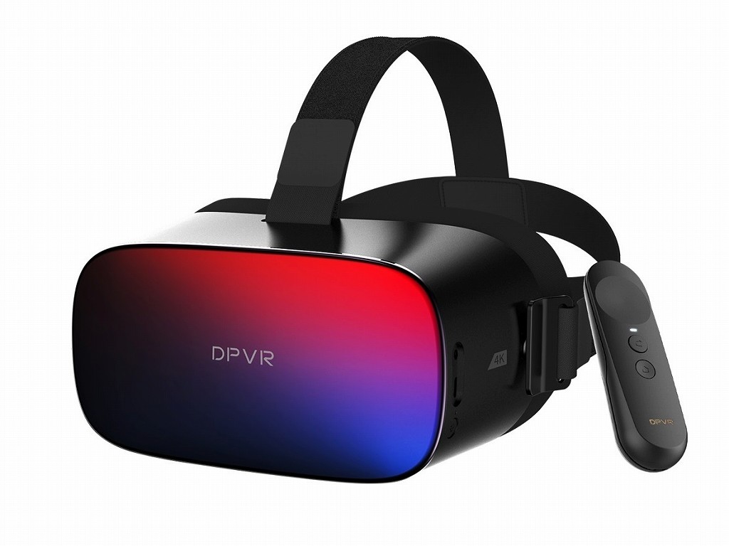 了解【美品】DPVR P1 PRO 4K スタンドアロンVR DPVR、4K対応のスタンドアロン型VR HMD「DPVR P1 Pro 4K」今月発売