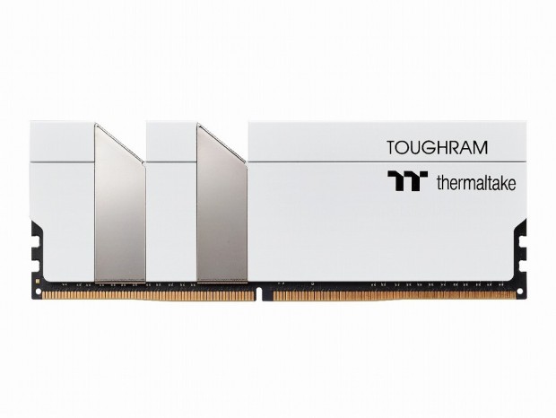 Thermaltake、美しく高耐久な最大4,400MHz動作の「TOUGHRAM Memory White」シリーズ