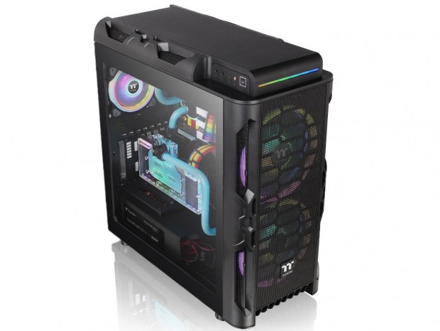 フロントメッシュと200mmファン採用のミドルタワー、Thermaltake「Level 20 RS ARGB」