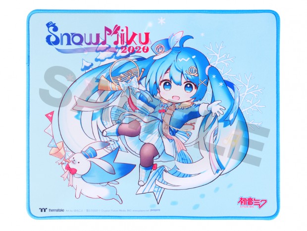 ツクモ、雪ミクデザインの「SNOW MIKU 2020」コラボマウスパッド発売