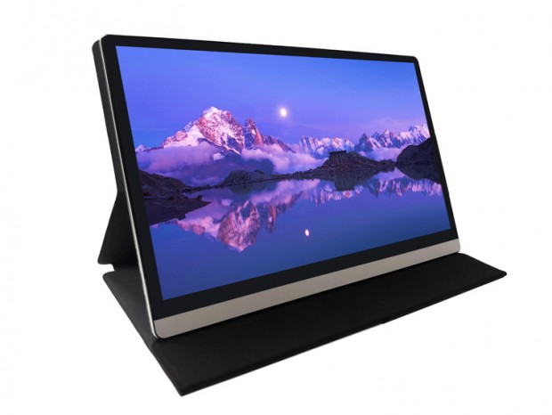 10点マルチタッチ対応の15.6型4Kモバイル液晶、恵安「KIPD4K156」