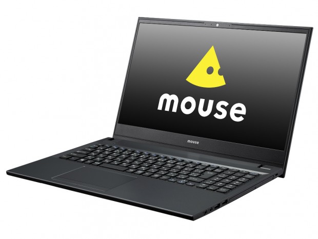 ナローベゼルデザインの15.6型フルHDノートPC、マウスコンピューター「mouse F5」