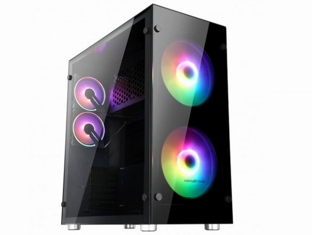 オランダX2、ARGBファン4基を搭載した2面ガラス採用ケース「RAMESSES 850 SYNC」