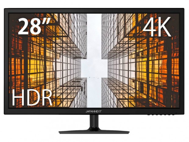 税込3万円を切る4K HDR対応液晶ディスプレイ、JAPANNEXT「JN-T284CUHDR」