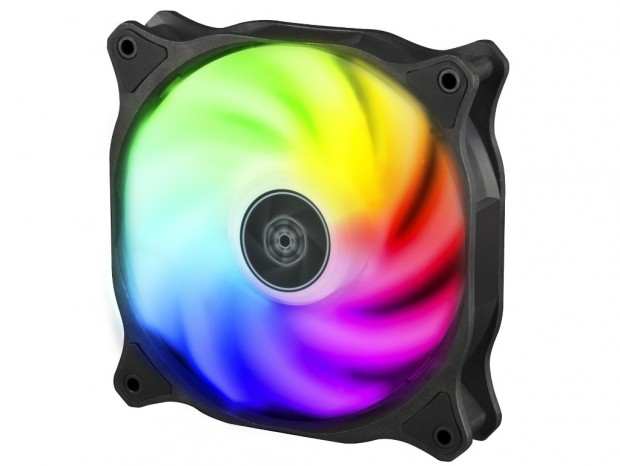 CPUクーラーやラジエター向け高風量・高静圧120mm ARGBファンがSilverStoneから