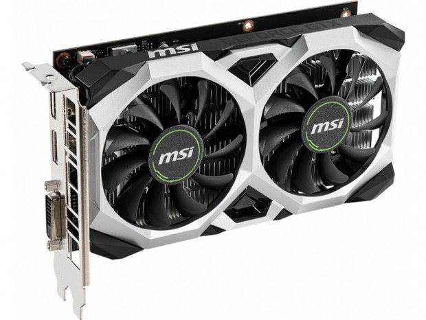 デュアルファンクーラー搭載のOCモデル、MSI「GeForce GTX 1650 VENTUS XS 4G OC」