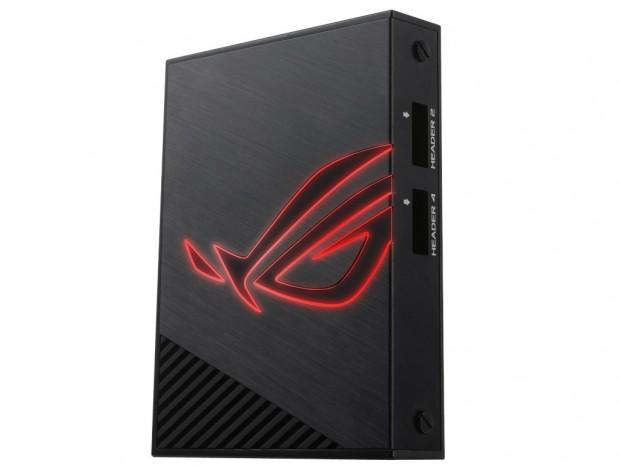 映像に合わせて光り方が変わるイルミネーションキット、ASUS「ROG Aura Terminal」