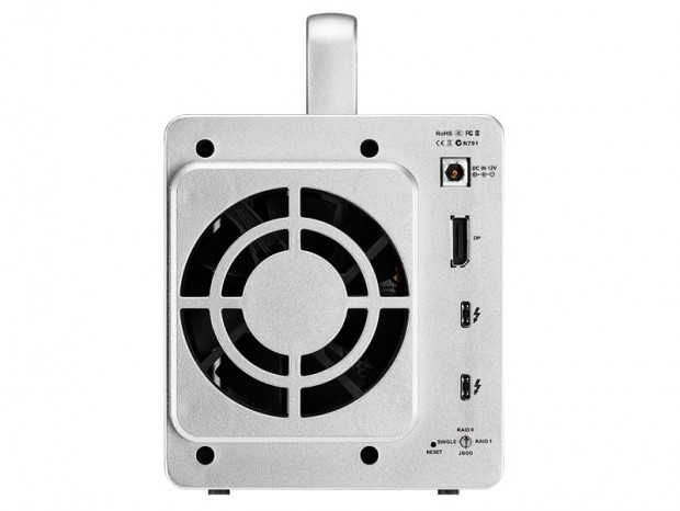 16TB付 TerraMaster TD2 Thunderbolt3 RAID TERRAMASTER TD2 Thunderbolt 3 2ベイ外付けハードドライブ