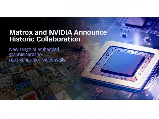 Matrox、ビデオウォール向け次世代グラフィックスカードをNVIDIAと共同開発