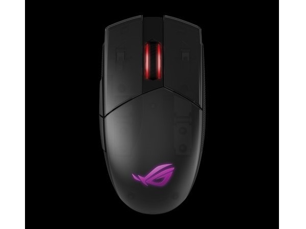 16,000dpi対応のワイヤレスゲーミングマウス、ASUS「ROG Strix Impact II Wireless」