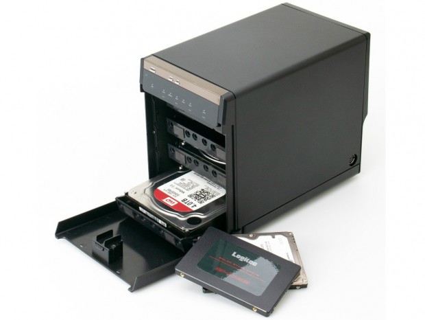 14TB HDDに対応するUSB3.2 Gen.2接続の4ベイHDD/SSDケースがロジテック