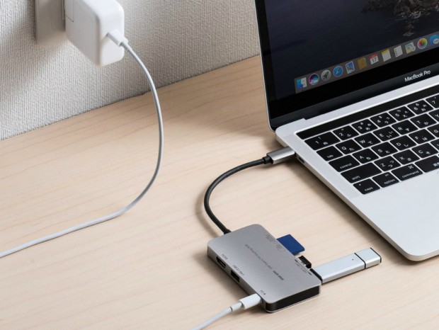 最大100WのUSB PDに対応するマルチType-Cハブがサンワダイレクトから