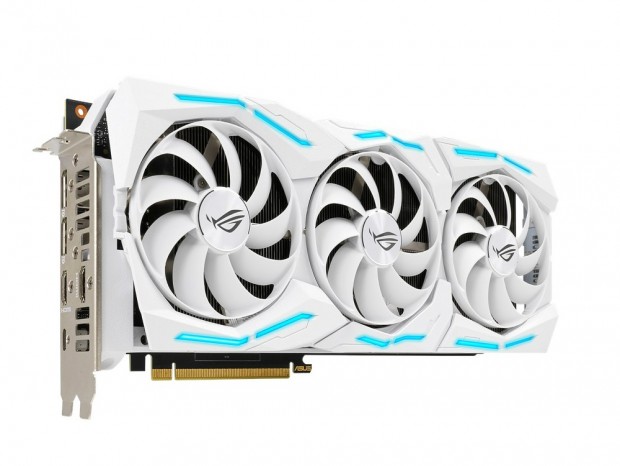 白い3連ファンクーラーを搭載するGeForce RTX 2080 SUPERがASUSから