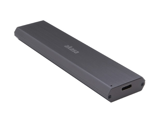 Akasa、USB3.1 Gen.2対応のNVMe M.2 SSD専用アルミニウムケース「AK-ENU3M2-03」