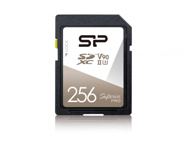 8K動画向けV90対応の超高速SDカードがSilicon Powerから