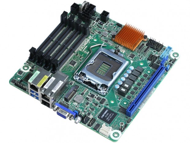 ASRock Rack、128GBメモリ対応のLGA1151 Mini-ITXマザーボード「E3C246D4I-2T」