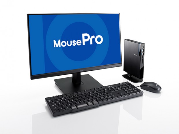 NVMe SSDとWi-Fi 6対応の超薄型デスクトップPC「MousePro M」シリーズ