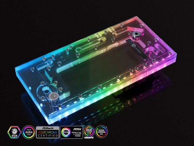 ケースの美観を損ねない、In Win「103」専用ポンプ一体型リザーバーがBitspowerから