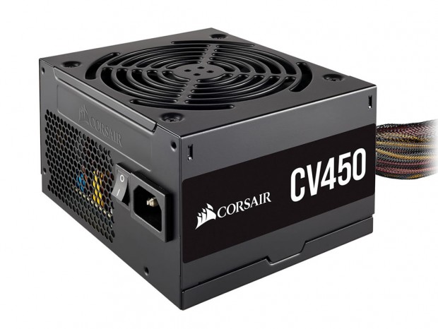 奥行き125mmに抑えたコンパクト電源、CORSAIR「CV」シリーズ