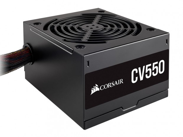 奥行き125mmに抑えたコンパクト電源、CORSAIR「CV」シリーズ