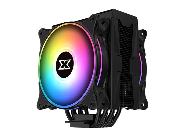 TDP200W対応のデュアルARGBファン搭載サイドフロー、XIGMATEK「WindpowerPRO」