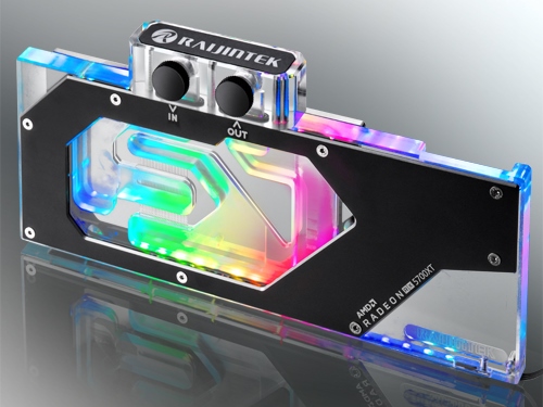 RAIJINTEK、Radeon RX 5700シリーズ専用ウォーターブロック「SAMOS AD5700 RBW」