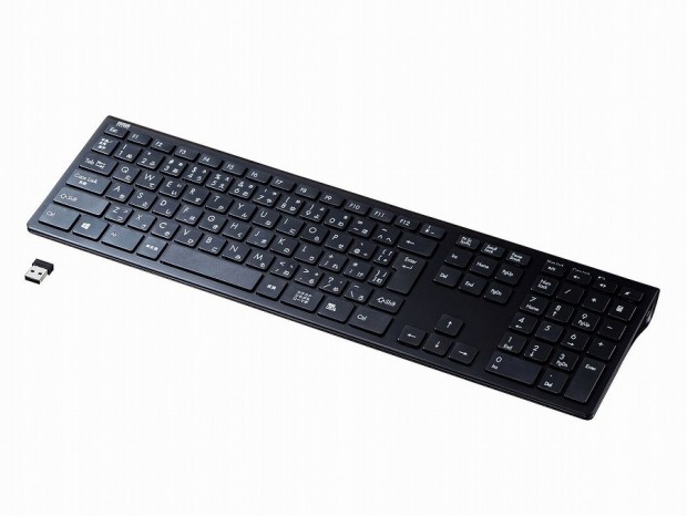 サンワサプライ、薄型フラットなパンタグラフ式フルキーボード2製品発売