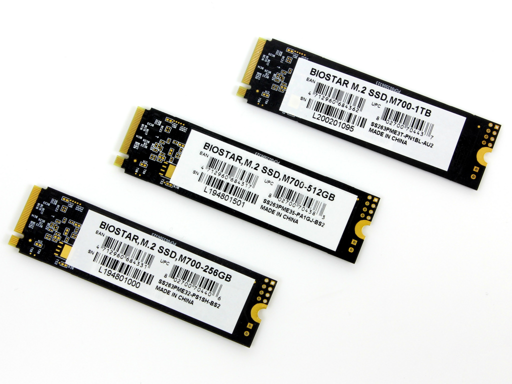 新品 NVME SSD 1TB M.2 Biostar m700 Amazon | BIOSTAR M.2 NVMe Gen3×4 対応SSD 1 TB [ M700-1TB