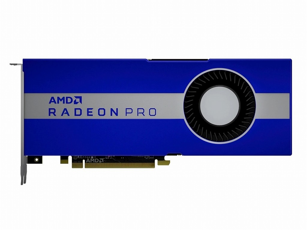 AMD、シングルスロットの7nmワークステーション向けGPU「Radeon Pro