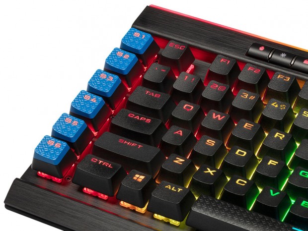 Cherry MX Speed RGBスイッチ採用、CORSIAR「K95 RGB PLATINUM XT」発売