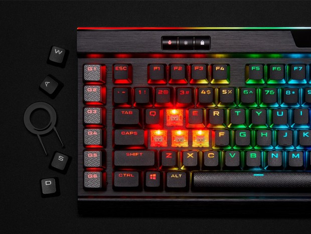 Cherry MX Speed RGBスイッチ採用、CORSIAR「K95 RGB PLATINUM XT」発売