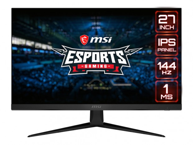 高速応答に対応する27型IPSゲーミング液晶、MSI「Optix G271」