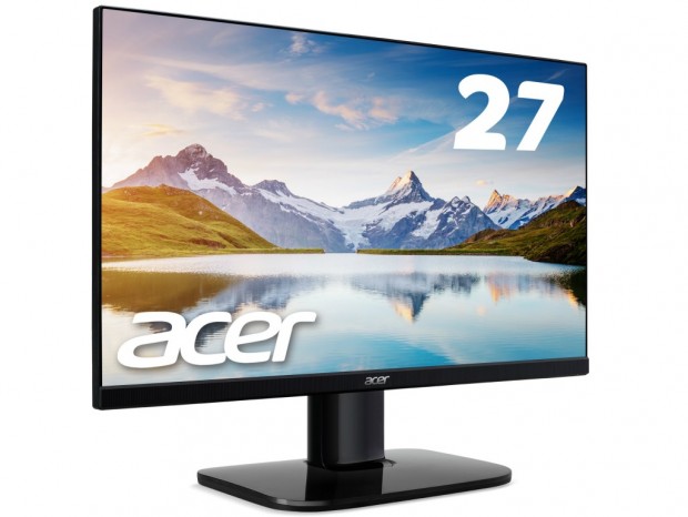 日本エイサー、IPSパネル採用のゼロ・フレームデザイン液晶計3モデル