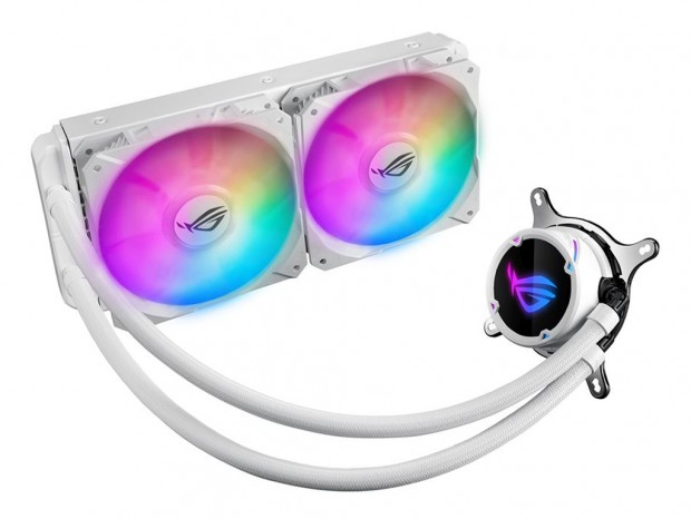 ASUS、Aura Sync対応の簡易水冷ホワイトモデルなど5製品を国内発売