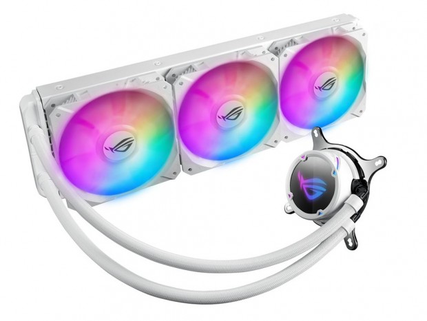 ASUS、Aura Sync対応の簡易水冷ホワイトモデルなど5製品を国内発売