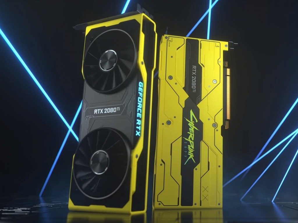 NVIDIA、「Cyberpunk 2077」とコラボした特別仕様のGeForce RTX 2080