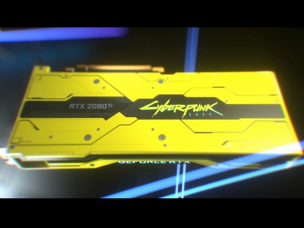 NVIDIA、「Cyberpunk 2077」とコラボした特別仕様のGeForce RTX 2080 Tiグラフィックス