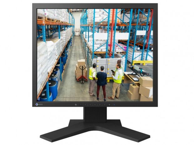 フルHD映像を縮小表示できるセキュリティ向け17型液晶、EIZO「FDS1703-A」