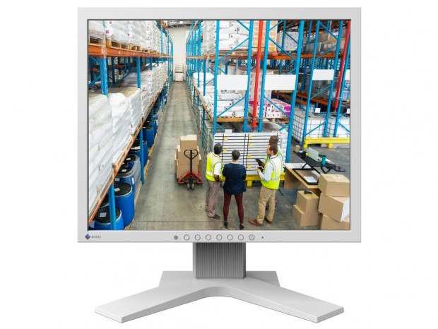 フルHD映像を縮小表示できるセキュリティ向け17型液晶、EIZO「FDS1703-A」