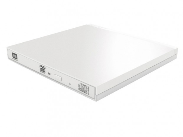 厚さ14mm、重さ230gの薄型・軽量ポータブルDVD、ロジテック「LDR-PMK8U2V」