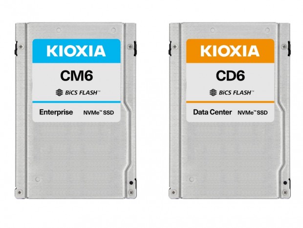 キオクシア、PCIe4.0対応の2.5インチSSD「CM6/CD6」シリーズ出荷開始