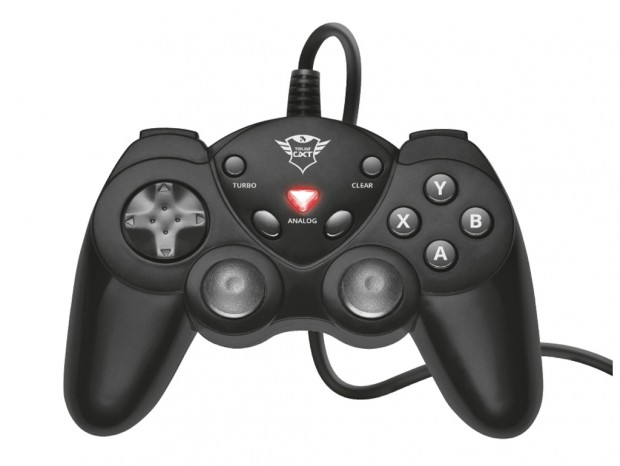 手に収まるコンパクト設計、TRUST GAMING「GXT 24 Runa Compact Gamepad」