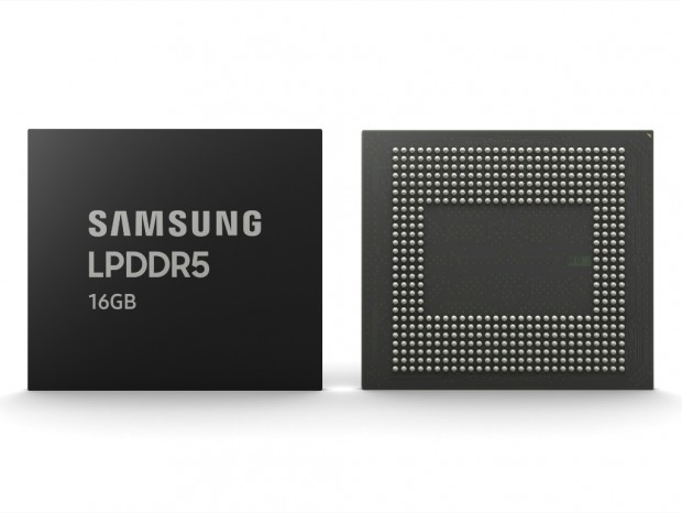 Samsung、ハイエンドスマートフォン向けメモリ「16GB LPDDR5 DRAM」量産開始