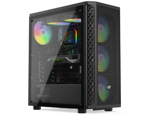 高エアフロー設計の小型ミドルタワー、SilentiumPC「Signum SG1V Evo TG ARGB」